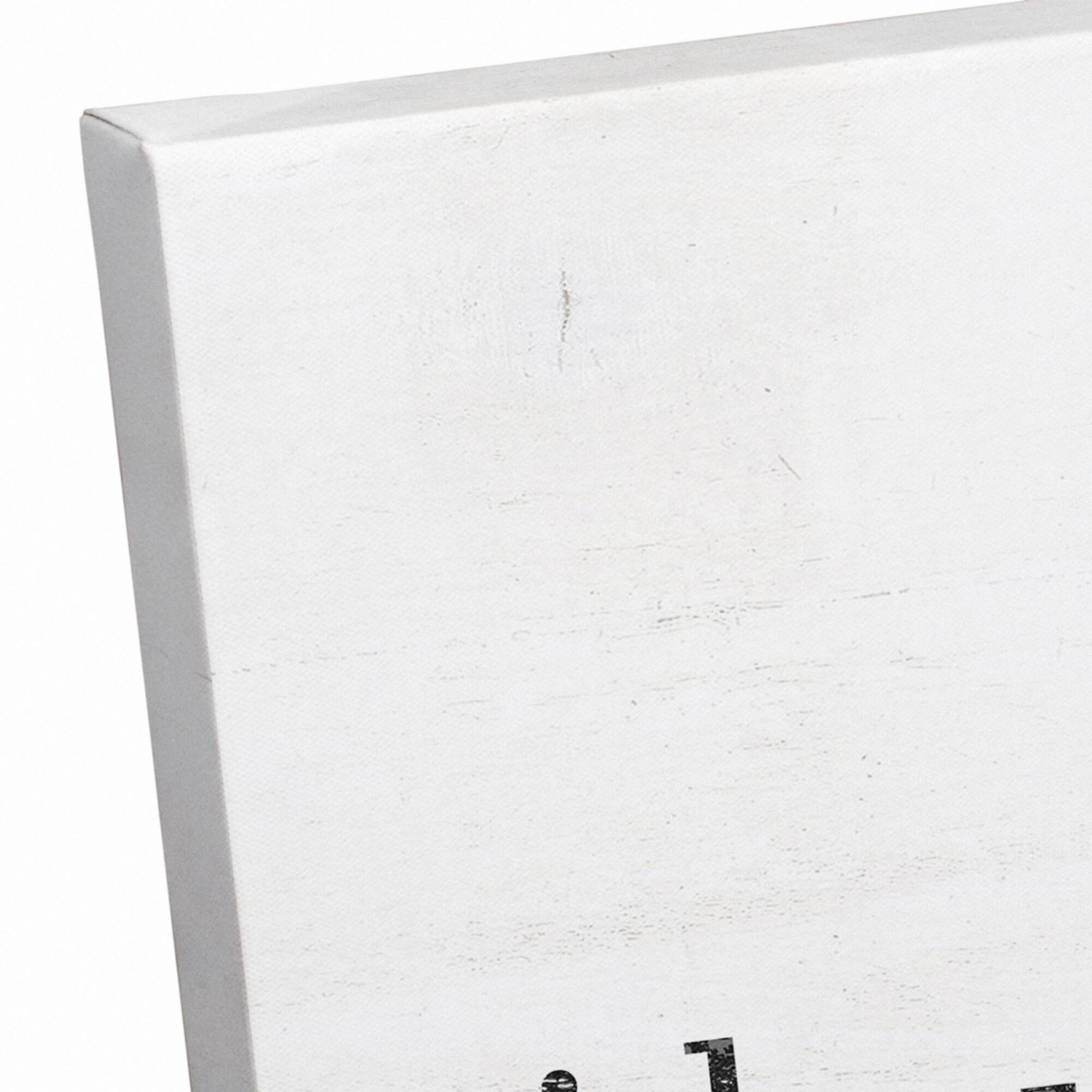 Love You Most Canvas Wall Art